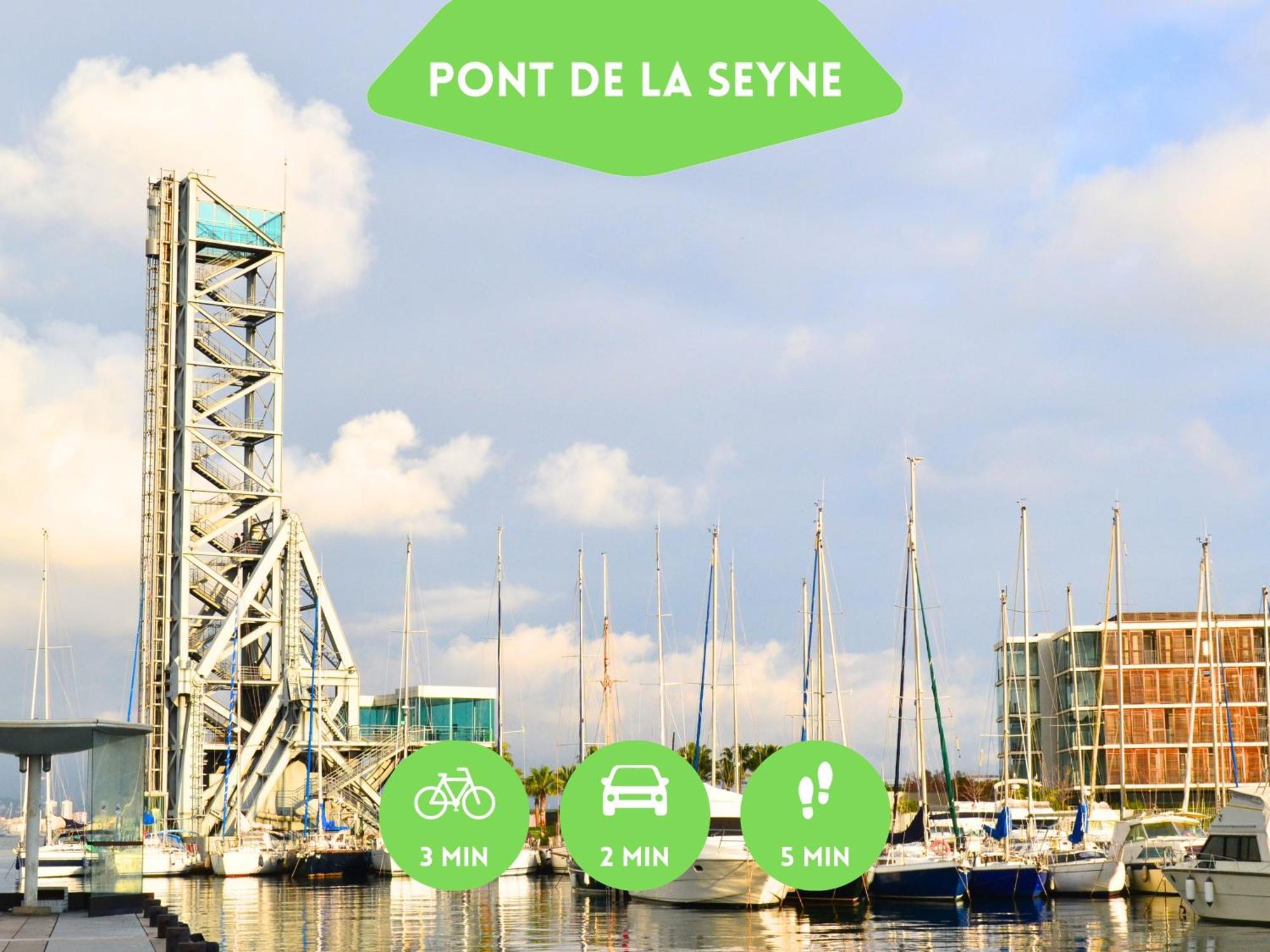 Bao Location - Ideal Pro & Couple - Animaux Acceptes - 5Min A Pied Centre Ville & Port - Commerces - Plages 1,9Km - Parking Gratuit - Wifi Hd La Seyne-sur-Mer Exterior foto