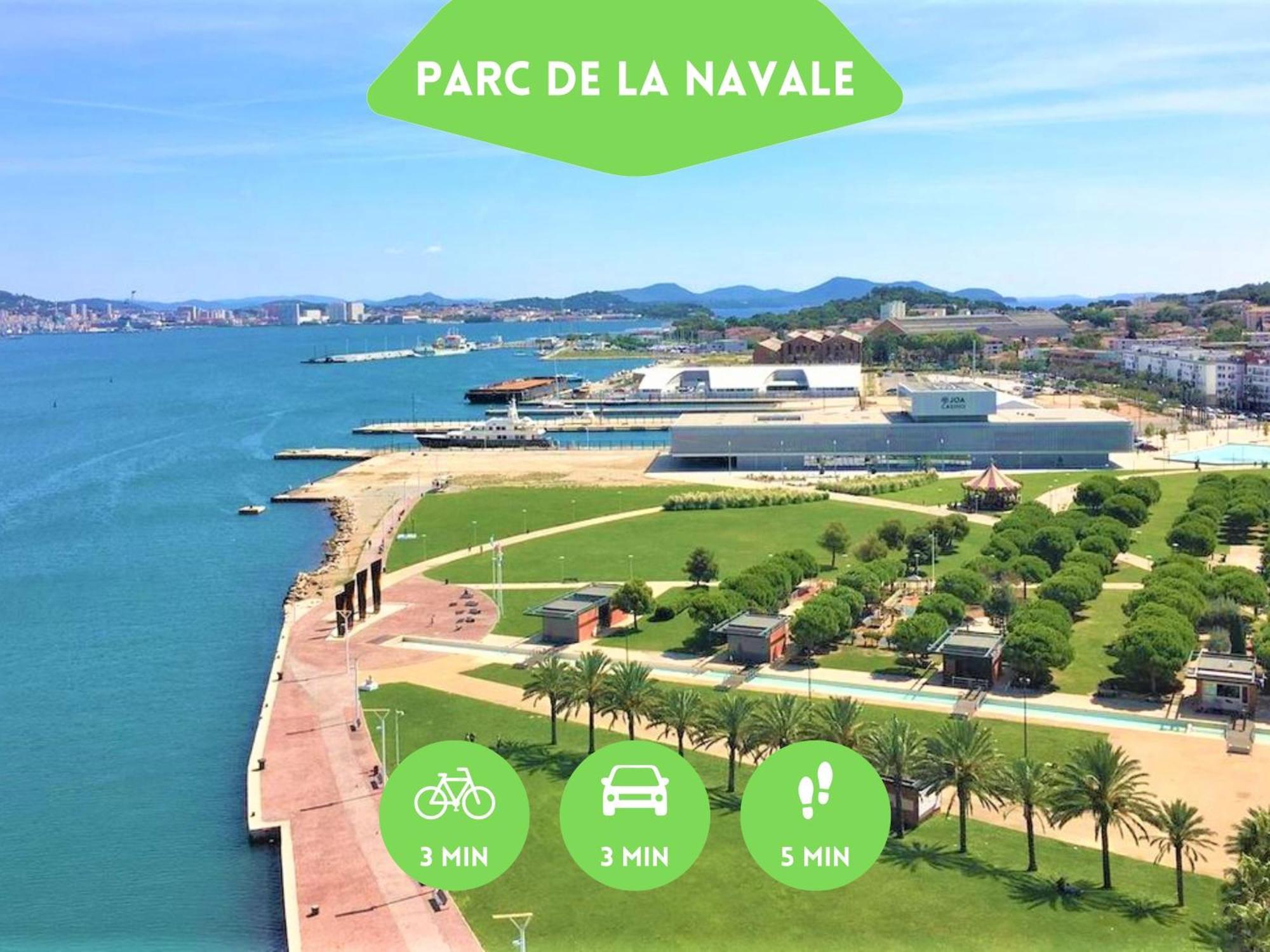 Bao Location - Ideal Pro & Couple - Animaux Acceptes - 5Min A Pied Centre Ville & Port - Commerces - Plages 1,9Km - Parking Gratuit - Wifi Hd La Seyne-sur-Mer Exterior foto
