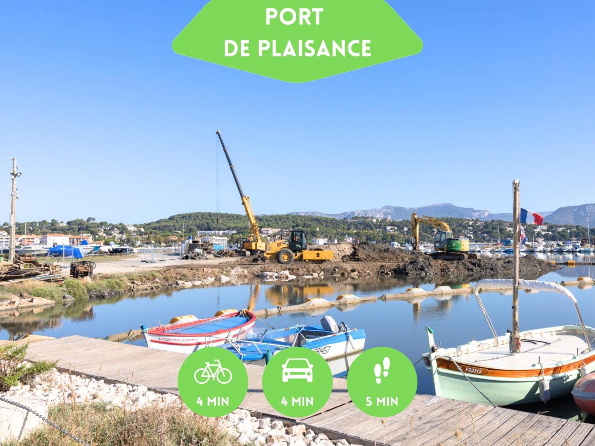 Bao Location - Ideal Pro & Couple - Animaux Acceptes - 5Min A Pied Centre Ville & Port - Commerces - Plages 1,9Km - Parking Gratuit - Wifi Hd La Seyne-sur-Mer Exterior foto